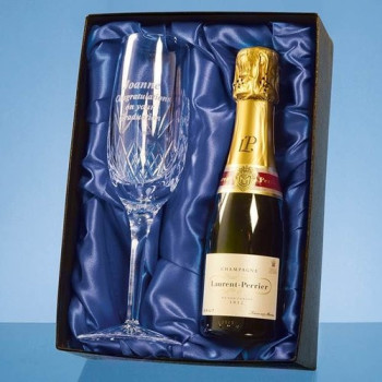 Blenheim Crystal Panel Champagne Flute & Champagne Set Blenheim Crystal Panel Champagne Flute & Champagne Set