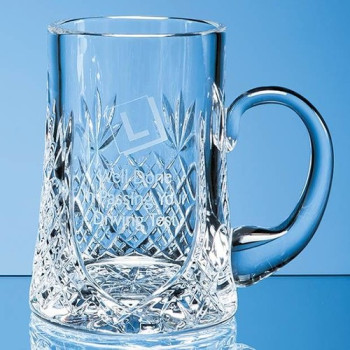 Lead Crystal Panel Tankard Lead Crystal Panel Tankard