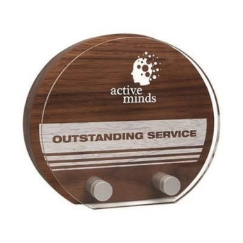 Real Wood with Acrylic Front Award Real Wood with Acrylic Front Award