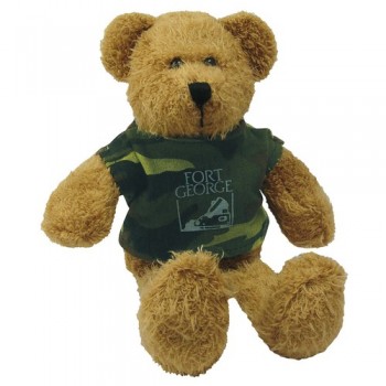 Scraggy Bear with Camouflage Tshirt Scraggy Bear with Camouflage Tshirt